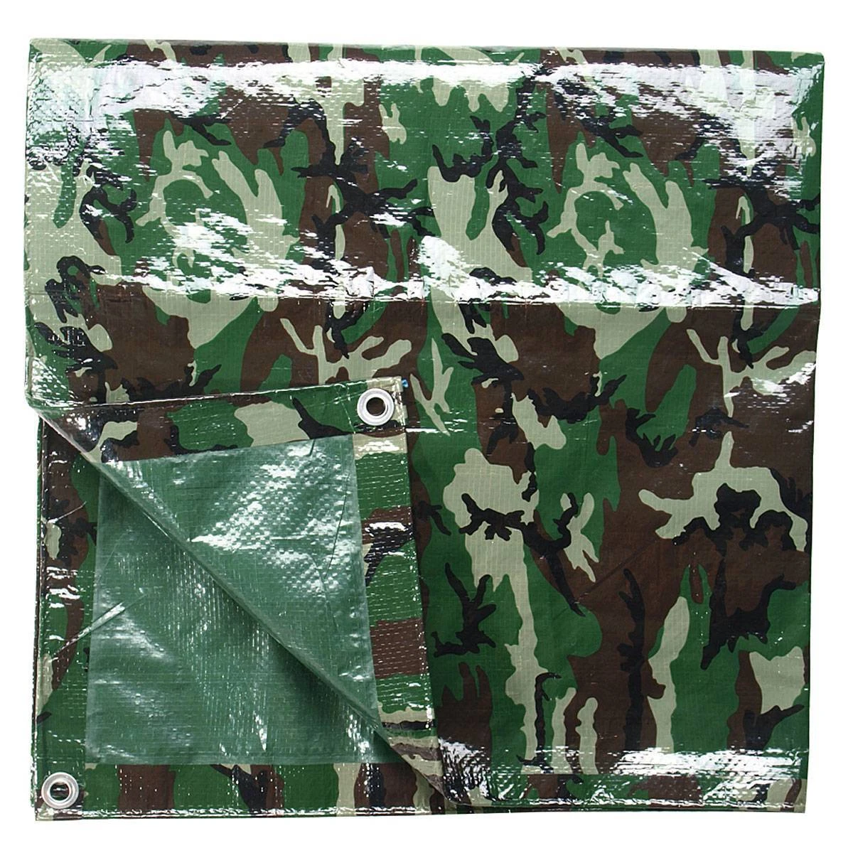 Mil-Tec Abdeckplane Woodland Versch. Größen 4 Mil-Tec Abdeckplane Woodland Versch. Größen – Bild 2