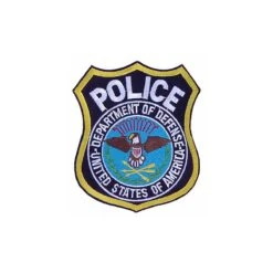 Abzeichen US Police Department Of Defence