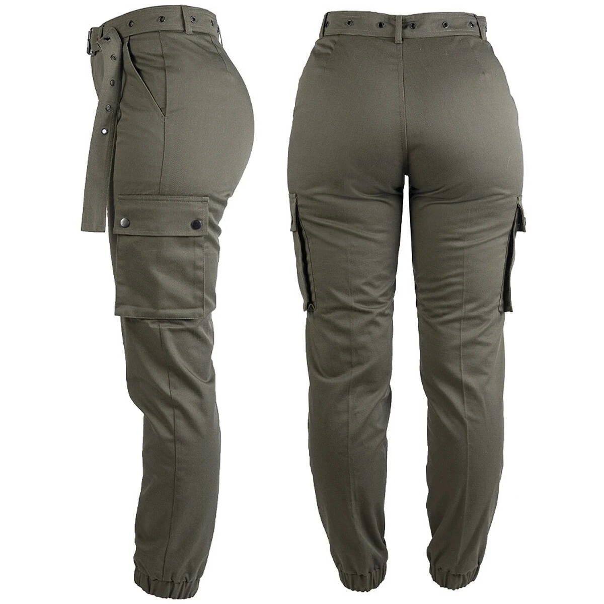 Mil-Tec Army Pants Woman Oliv 4 Mil-Tec Army Pants Woman Oliv – Bild 2