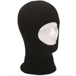 Balaclava 1-Loch Polyacryl Schwarz