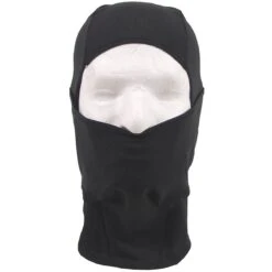 Balaclava Mit Schlitz Elasthan Schwarz