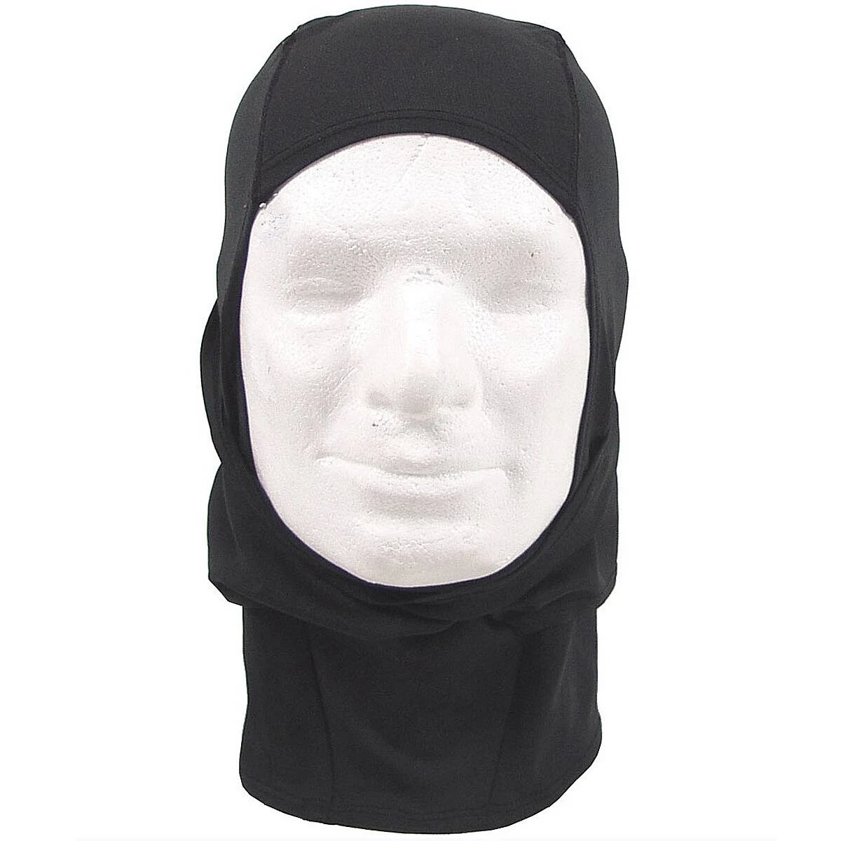 Balaclava Mit Schlitz Elasthan Schwarz 4 Balaclava Mit Schlitz Elasthan Schwarz – Bild 2