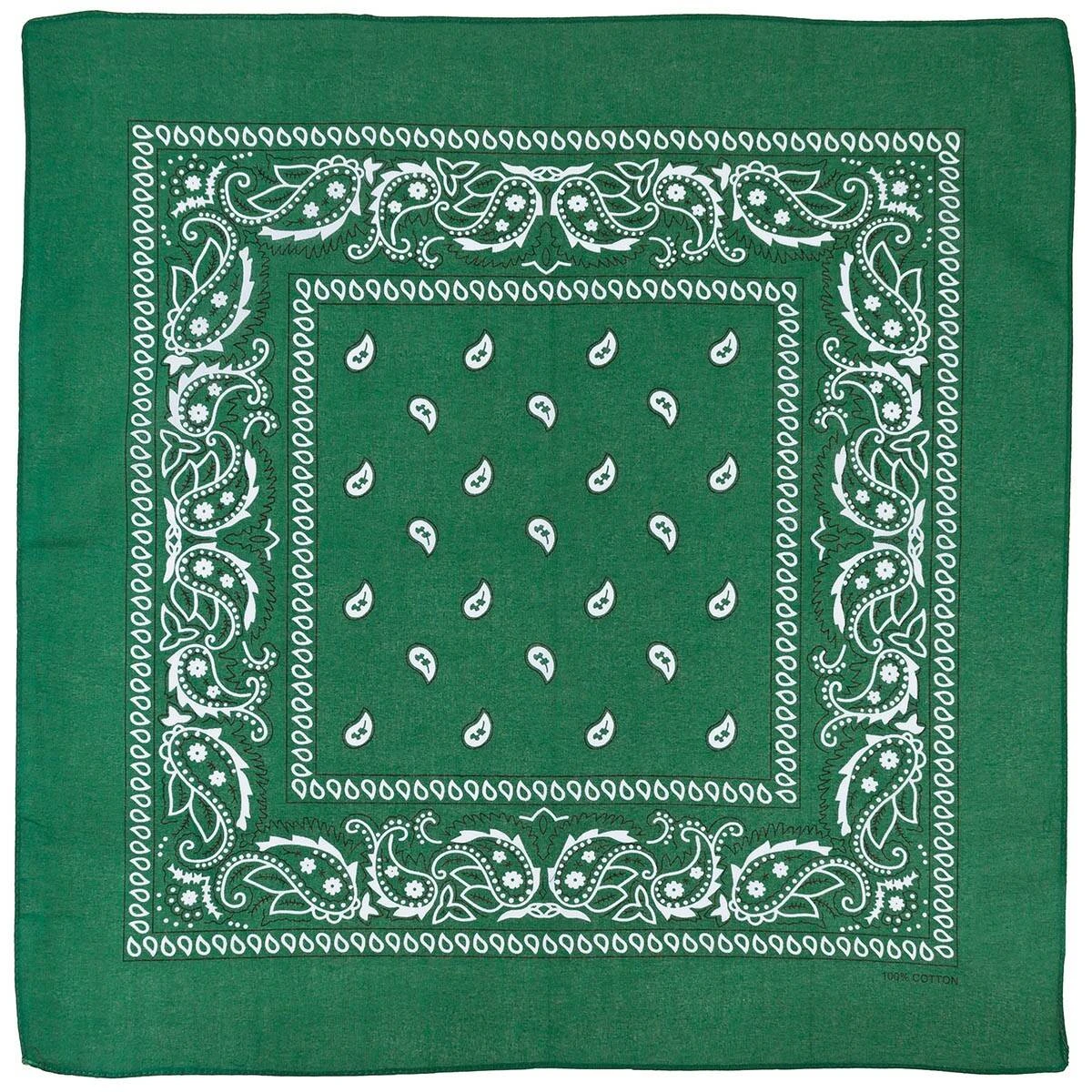 Mil-Tec Bandana (US Halstuch) Paisley Oliv 3 Mil-Tec Bandana (US Halstuch) Paisley Oliv