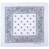 Bandana (US Halstuch) Paisley Weiß -Outdoorfan Geschaft bandana us halstuch paisley weiss 1