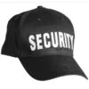Baseball-Cap SECURITY Schwarz -Outdoorfan Geschaft baseball cap security schwarz