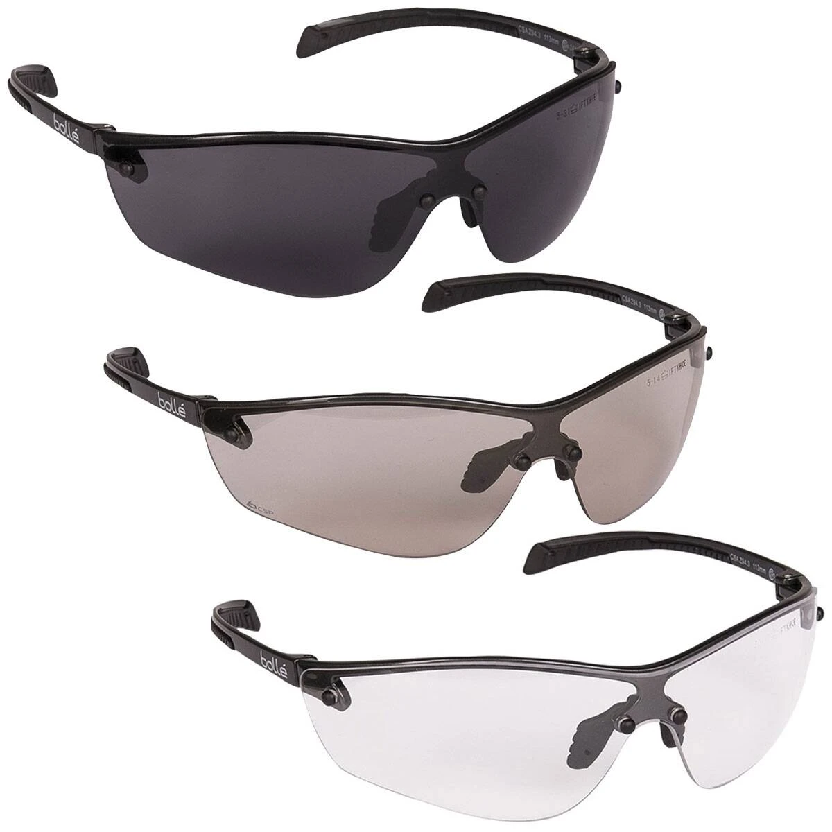 BOLLE Bollé Schutzbrille Silium+ 3 BOLLE Bollé Schutzbrille Silium+