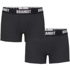Brandit Boxershorts 2er Pack Schwarz Und Schwarz