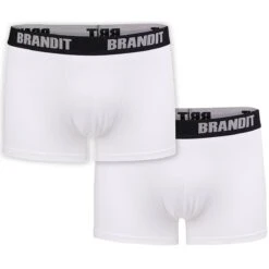 Brandit Boxershorts 2er Pack Weiß Und Weiß