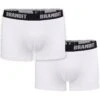 Brandit Boxershorts 2er Pack Weiß Und Weiß 2 Brandit Boxershorts 2er Pack Weiß Und Weiß -Outdoorfan Geschaft boxershorts 2er pack weiss und weiss