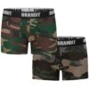 Brandit Boxershorts 2er Pack Woodland Und Darkcamo -Outdoorfan Geschaft boxershorts 2er pack woodland und darkcamo