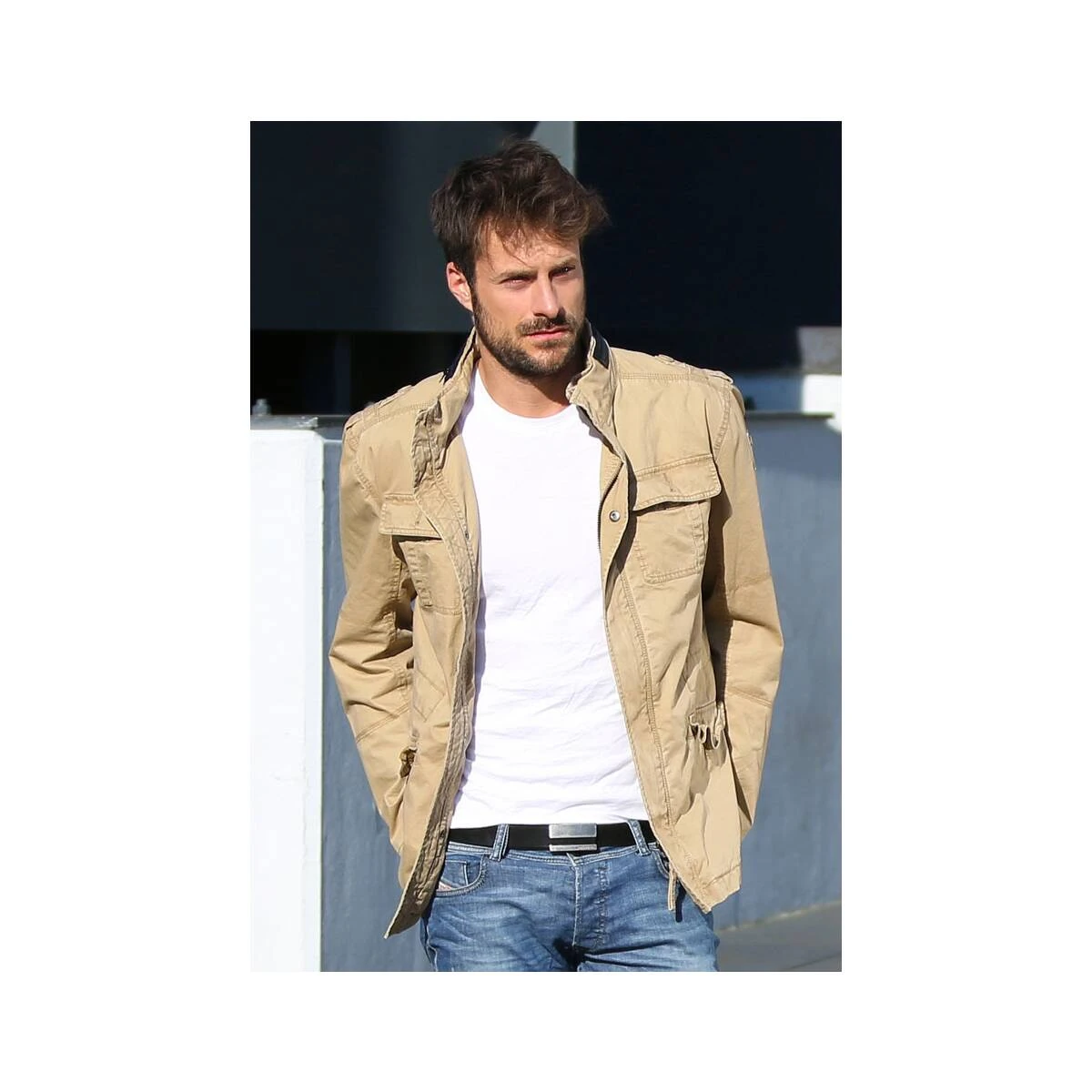 Brandit Britannia Jacket Camel 4 Brandit Britannia Jacket Camel – Bild 2