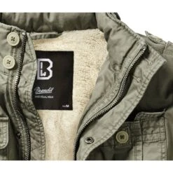 Brandit Britannia Winterjacke Oliv -Outdoorfan Geschaft brandit britannia winterjacke oliv3