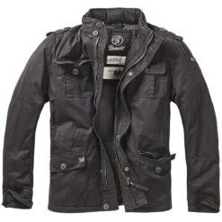 Brandit Britannia Winterjacke Schwarz