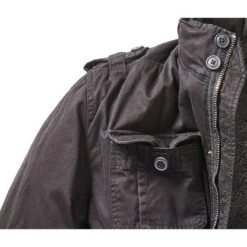 Brandit Britannia Winterjacke Schwarz -Outdoorfan Geschaft brandit britannia winterjacke schwarz3