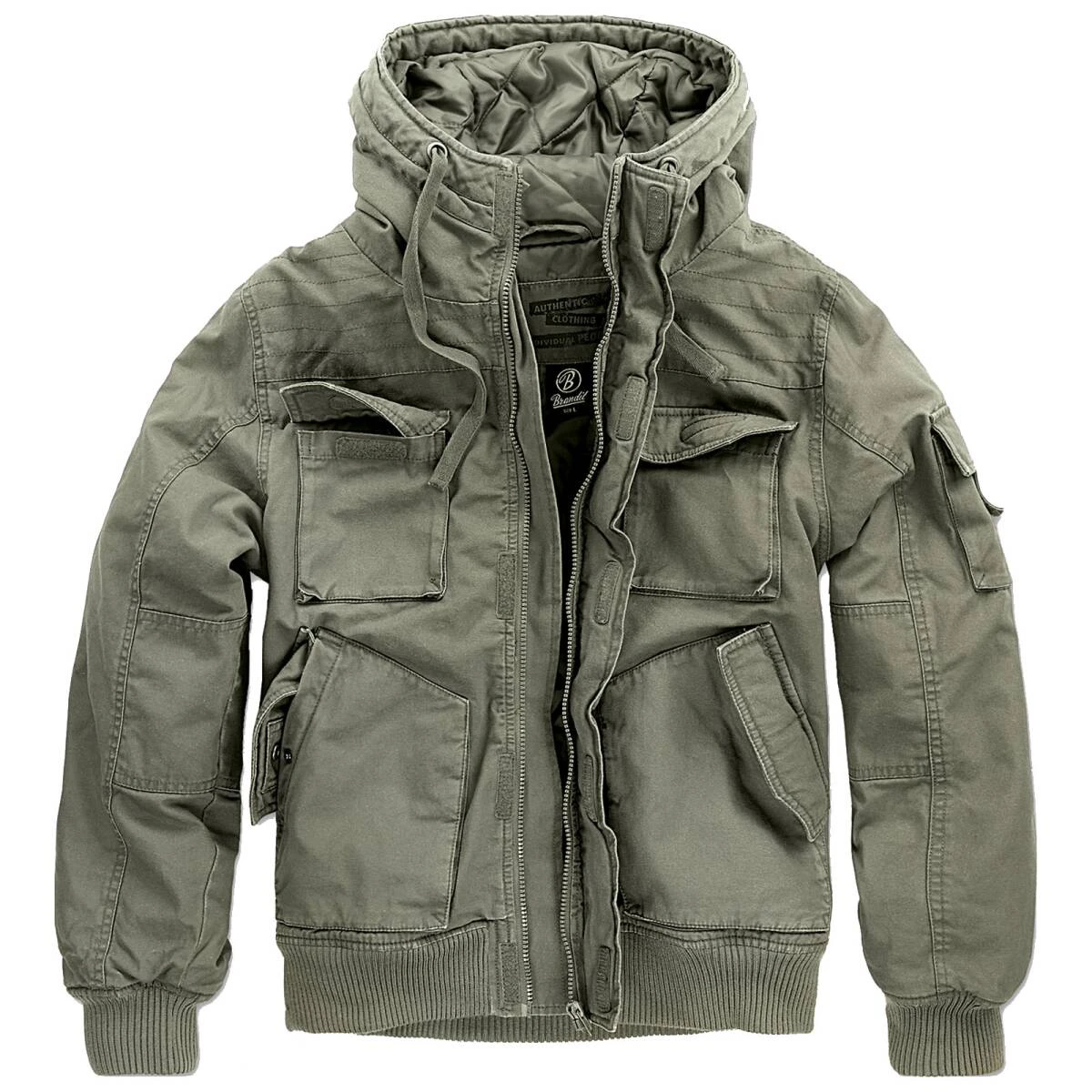 BRANDIT Bronx Jacket Oliv 3 BRANDIT Bronx Jacket Oliv