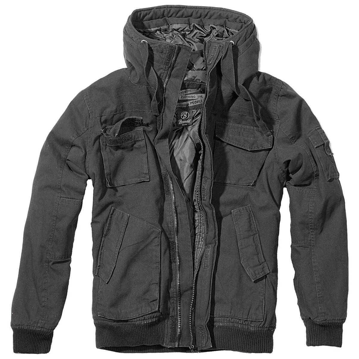 BRANDIT Bronx Jacket Schwarz 3 BRANDIT Bronx Jacket Schwarz