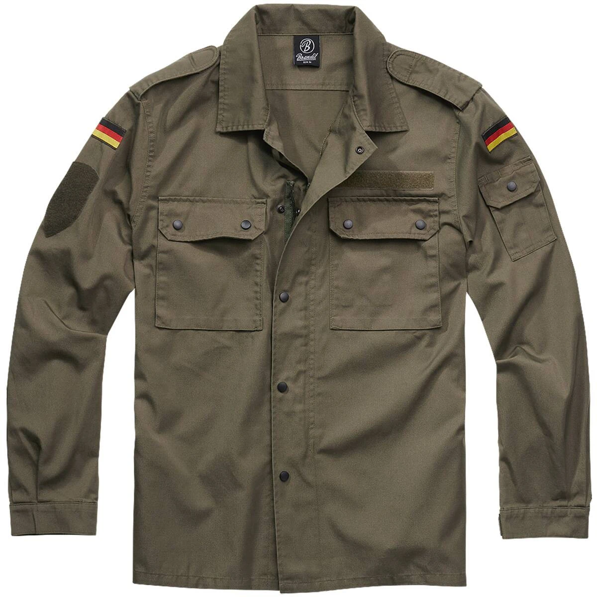 Brandit Bundeswehr Feldbluse Oliv 4 Brandit Bundeswehr Feldbluse Oliv – Bild 2