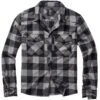 Brandit Checkshirt Schwarz-anthrazit