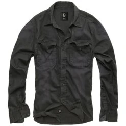 Brandit Denimshirt Hardee Schwarz