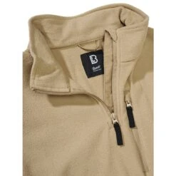 Brandit Fleece Troyer Camel 9 Brandit Fleece Troyer Camel -Outdoorfan Geschaft brandit fleece troyer camel3 1