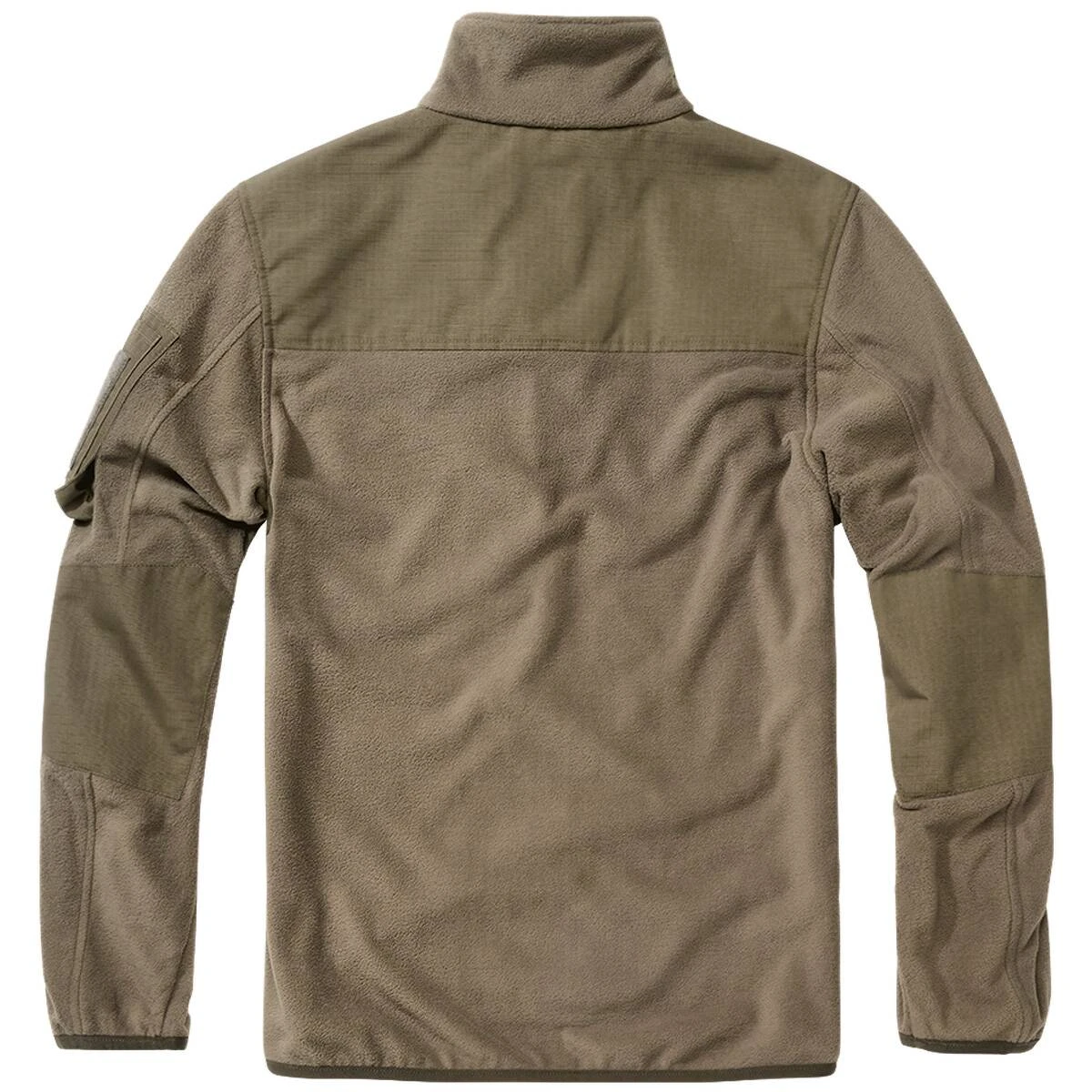 Brandit Fleece Troyer Ripstop Oliv 4 Brandit Fleece Troyer Ripstop Oliv – Bild 2