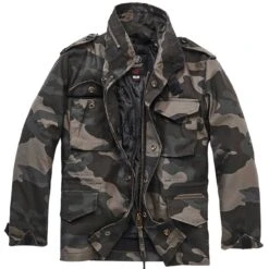 Brandit Kinder Feldjacke M65 Darkcamo
