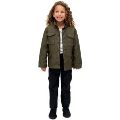Brandit Kinder Feldjacke M65 Oliv 9 Brandit Kinder Feldjacke M65 Oliv -Outdoorfan Geschaft brandit kinder feldjacke m65 oliv4