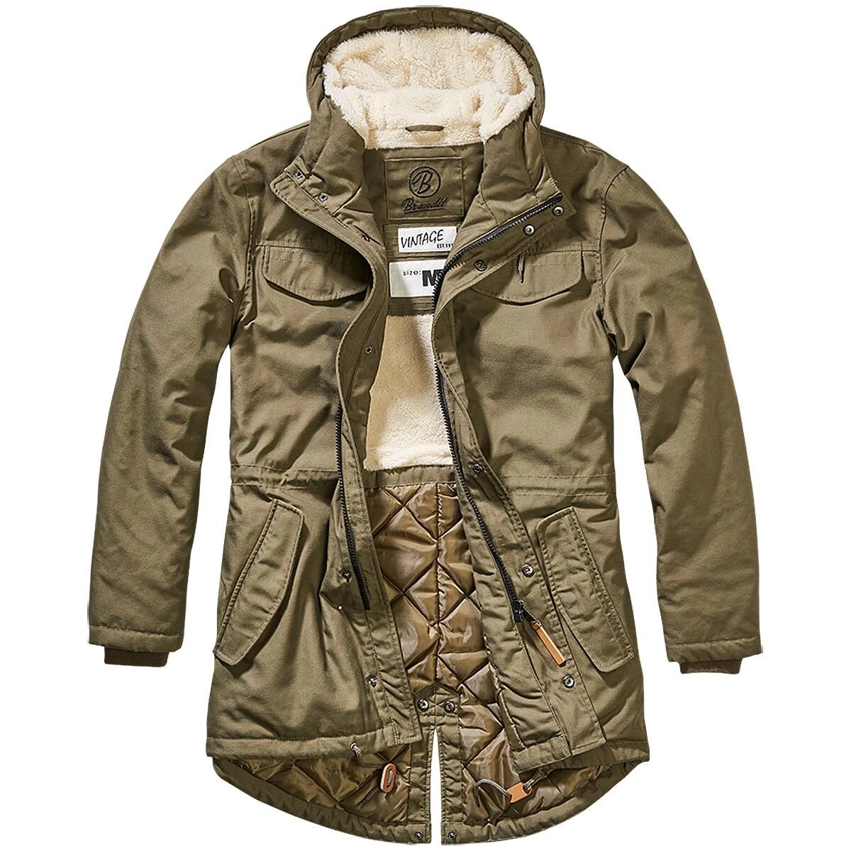 Brandit Marsh Lake Parka Oliv 3 Brandit Marsh Lake Parka Oliv