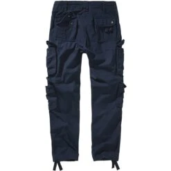 Brandit Pure Slim Fit Trousers Navy -Outdoorfan Geschaft brandit pure slim fit trousers navy2