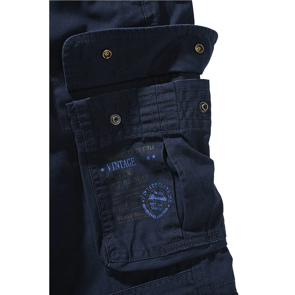 Brandit Pure Slim Fit Trousers Navy 6 Brandit Pure Slim Fit Trousers Navy – Bild 4