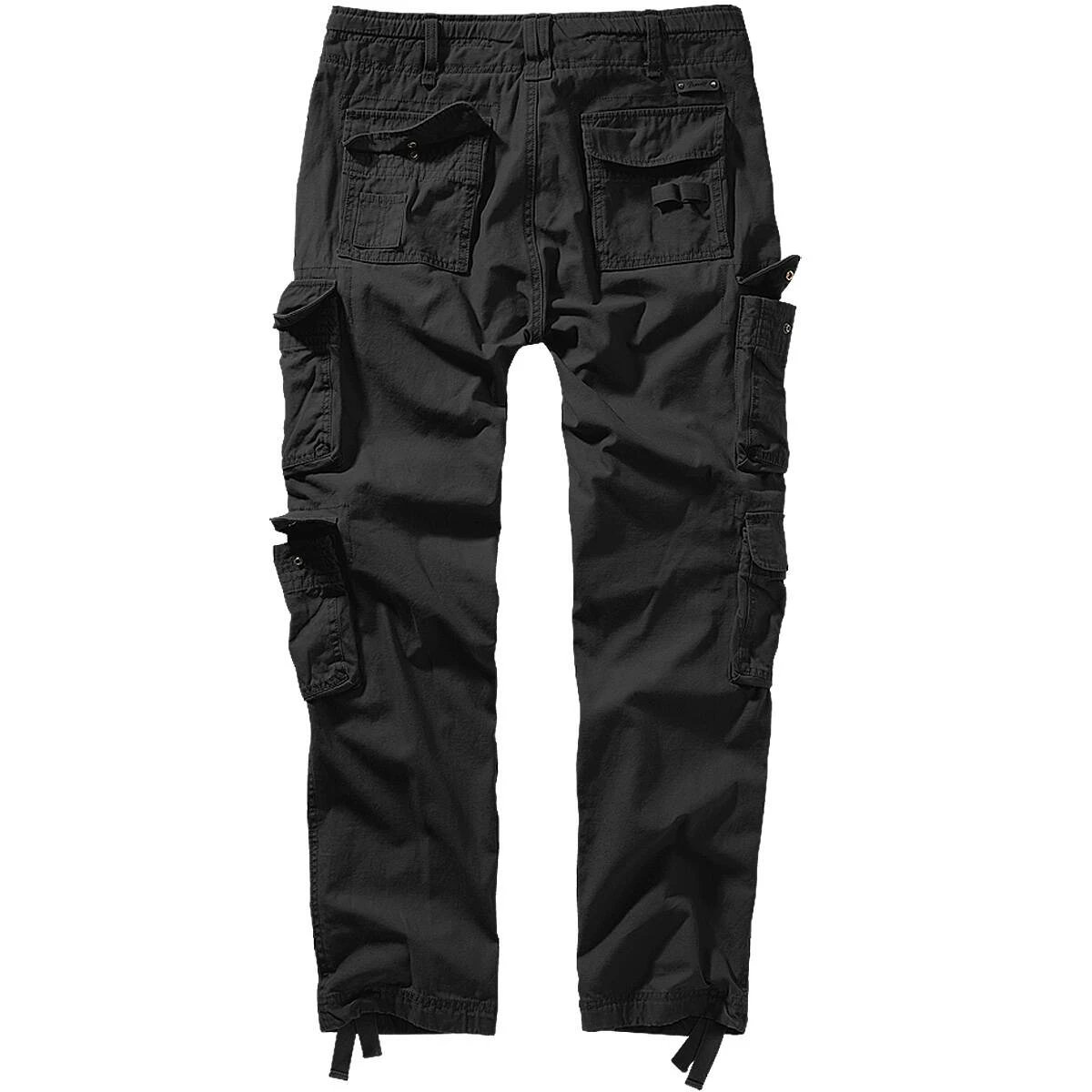 Brandit Pure Slim Fit Trousers Schwarz 4 Brandit Pure Slim Fit Trousers Schwarz – Bild 2