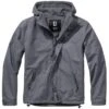 Brandit Windbreaker Frontzip Anthrazit