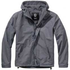 Brandit Windbreaker Frontzip Anthrazit