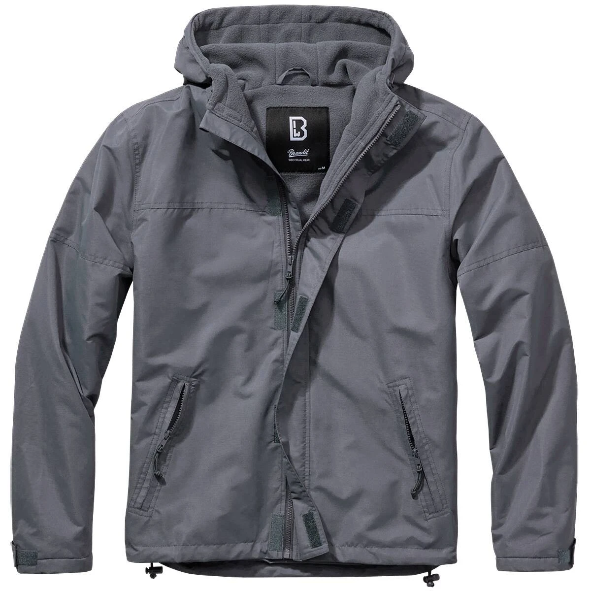 Brandit Windbreaker Frontzip Anthrazit 3 Brandit Windbreaker Frontzip Anthrazit