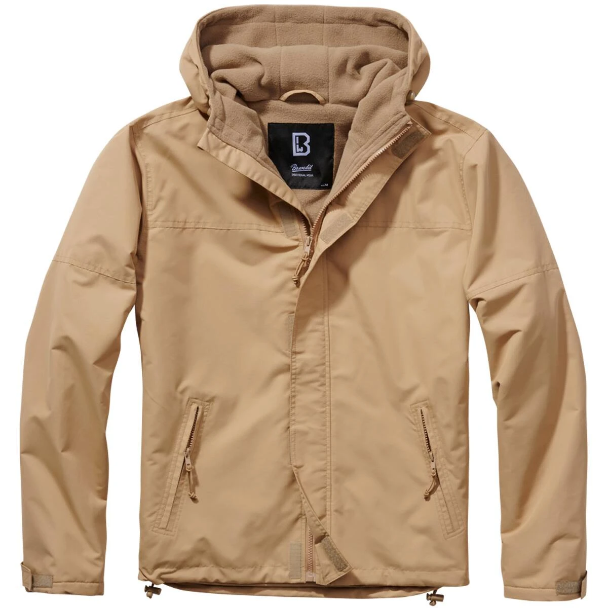 Brandit Windbreaker Frontzip Camel 3 Brandit Windbreaker Frontzip Camel