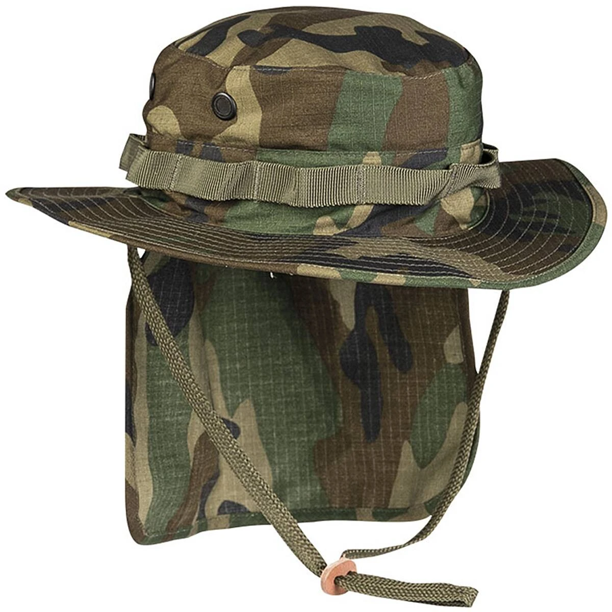 Mil-Tec Brit. Boonie Mit Nackenschutz Woodland 3 Mil-Tec Brit. Boonie Mit Nackenschutz Woodland