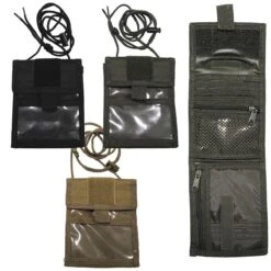 Brustbeutel (Neck Wallet) Aufklappbar Versch. Farben