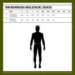 Mil-Tec BW Bermuda Moleskin Washed Schwarz 7 Mil-Tec BW Bermuda Moleskin Washed Schwarz -Outdoorfan Geschaft bw bermuda moleskin washed schwarz3