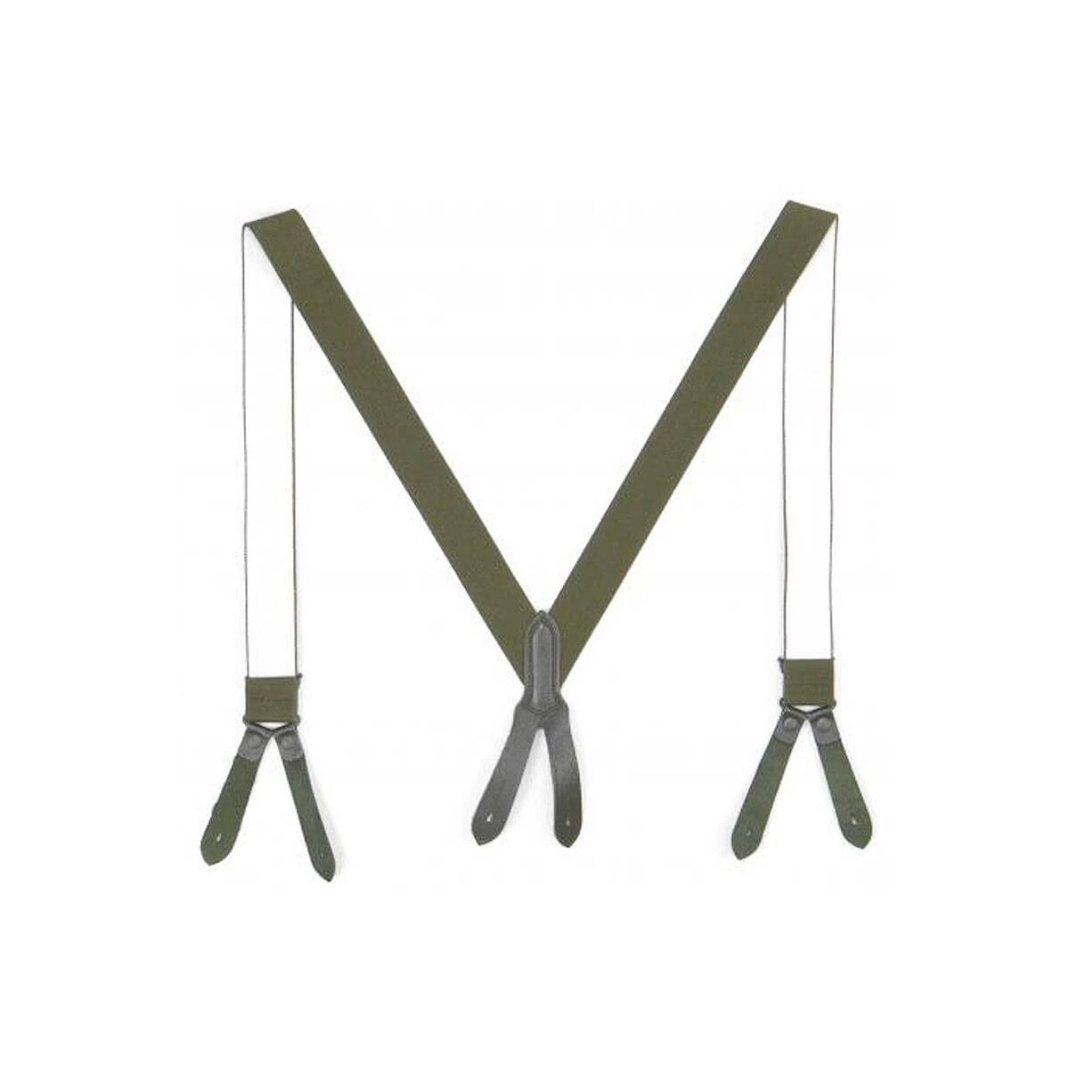 BW Hosenträger Oliv Neuwertig 3 BW Hosenträger Oliv Neuwertig