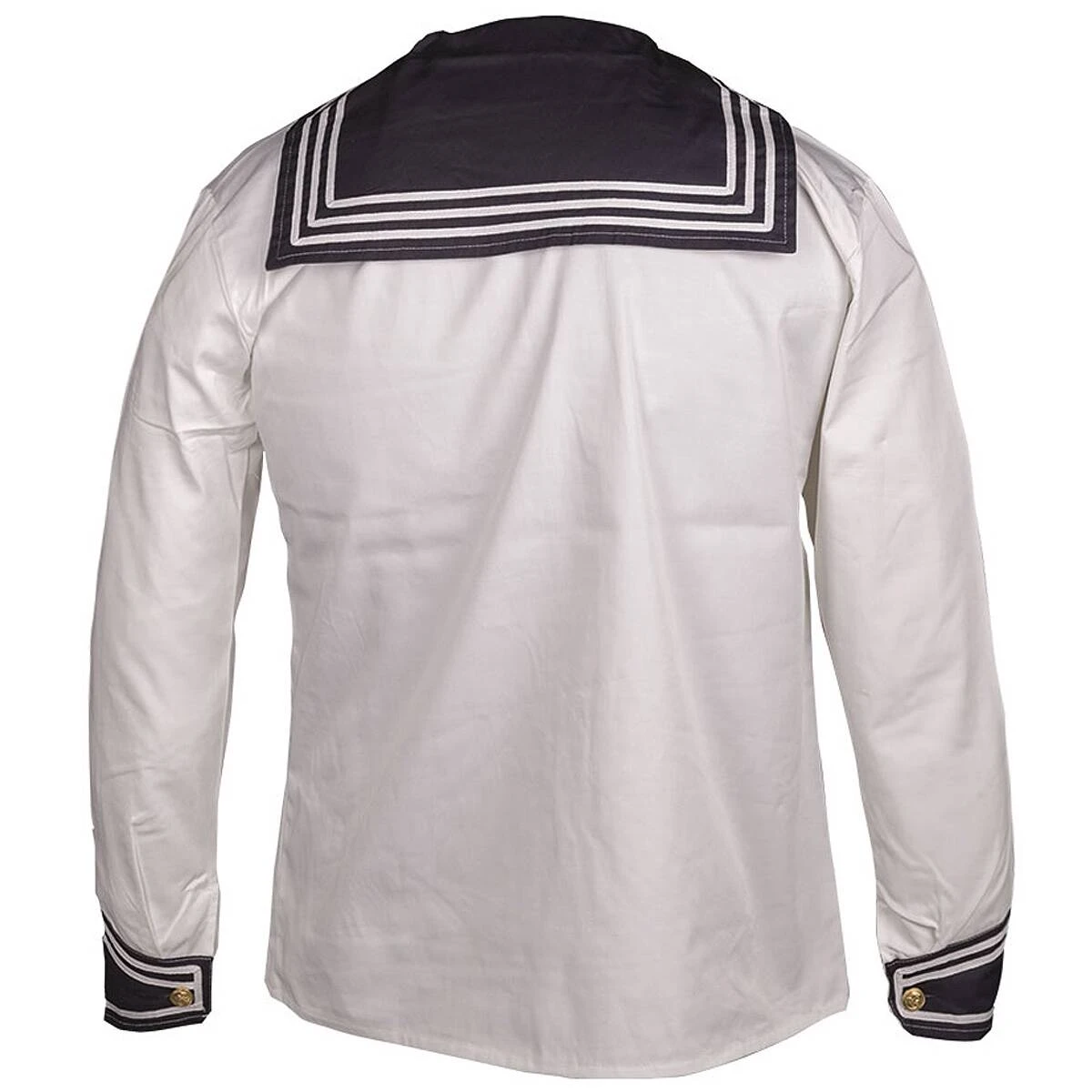 Mil-Tec BW Marinehemd Weiß Mit Marinekragen 4 Mil-Tec BW Marinehemd Weiß Mit Marinekragen – Bild 2