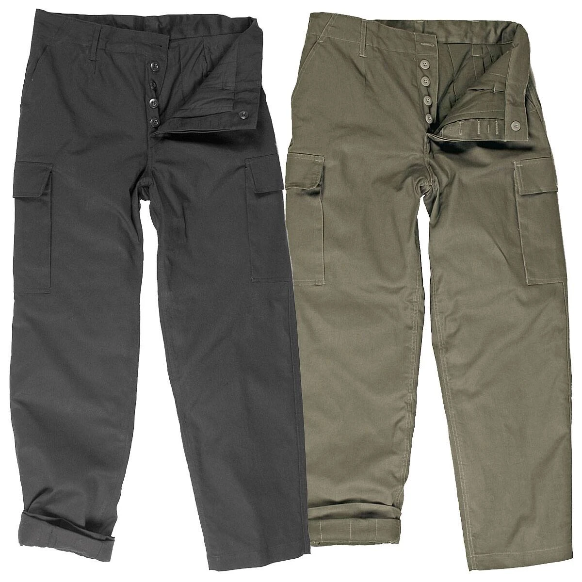 BW Moleskinhose Mit Steppfutter Oliv 3 BW Moleskinhose Mit Steppfutter Oliv