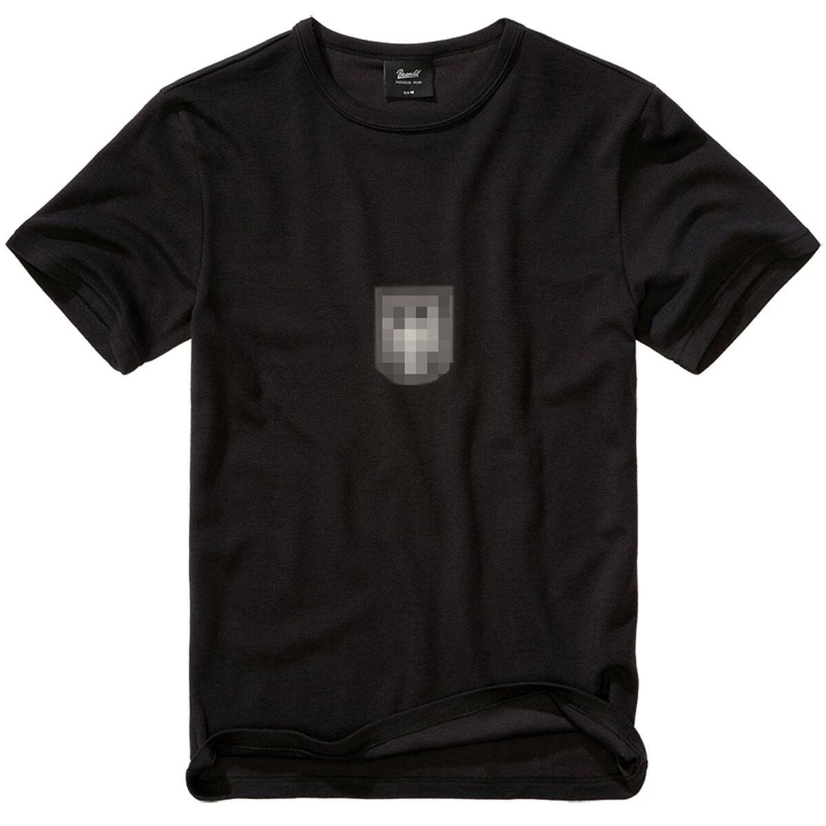 Brandit BW Sportshirt Schwarz 3 Brandit BW Sportshirt Schwarz