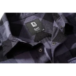 Brandit Checkshirt ärmellos Schwarz-grau 10 Brandit Checkshirt ärmellos Schwarz-grau -Outdoorfan Geschaft checkshirt aermellos schwarz grau3