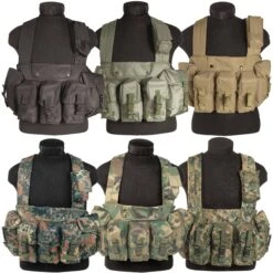 Mil-Tec Chest Rig 6-Pocket Versch. Farben