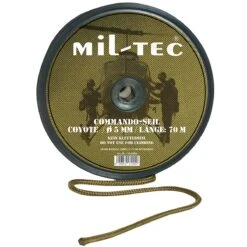 Mil-Tec Commando Seil Rolle Coyote Versch. Größen