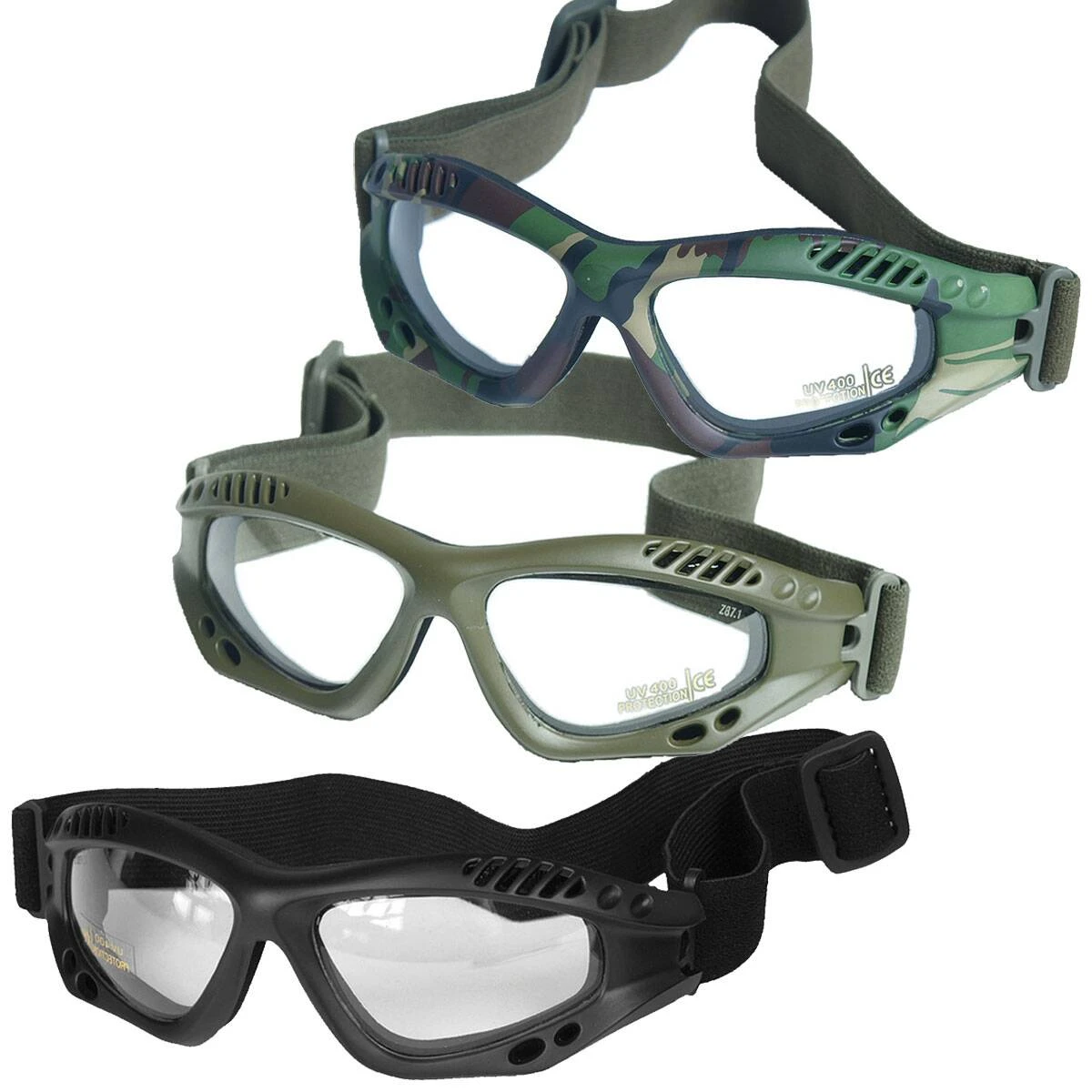 Mil-Tec Commandobrille Air Pro Klar Versch. Farben 3 Mil-Tec Commandobrille Air Pro Klar Versch. Farben