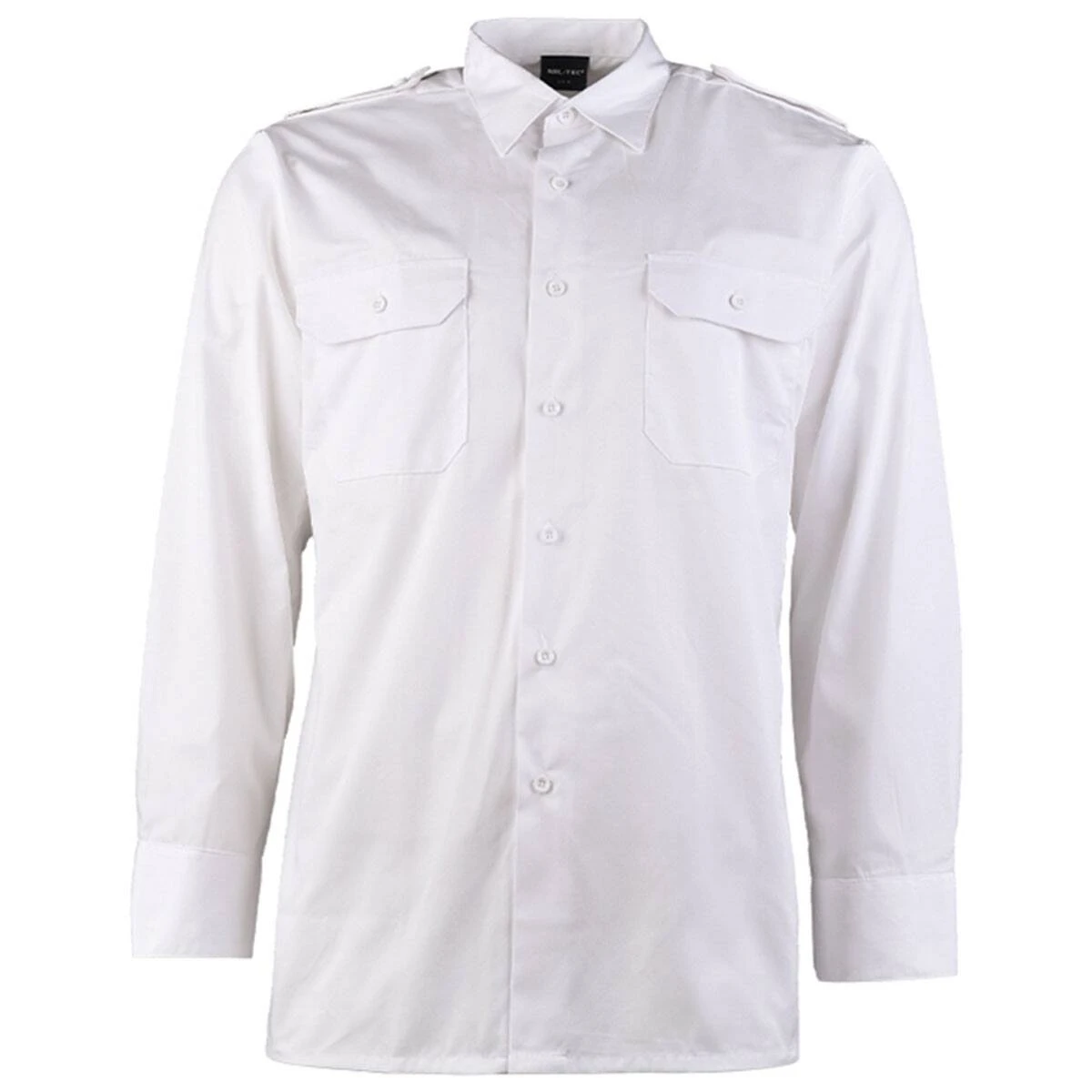 Mil-Tec Diensthemd Langarm Weiß 3 Mil-Tec Diensthemd Langarm Weiß