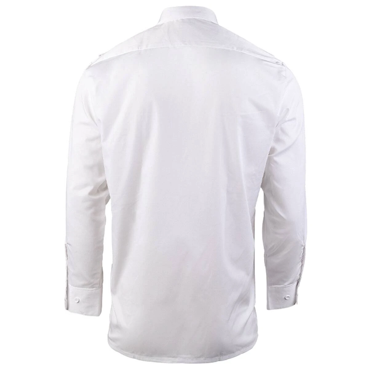 Mil-Tec Diensthemd Langarm Weiß 4 Mil-Tec Diensthemd Langarm Weiß – Bild 2