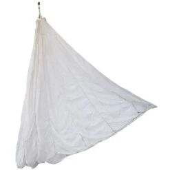 Fallschirmkappe Weiß Gebraucht