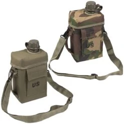 Mil-Tec Feldflasche Patrol Canteen 2 L Mit Hülle Versch. Farben